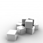 Cubes PowerPoint Background 03