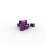 Cubes PowerPoint Background 10