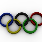 Olympic Rings PowerPoint Background 2